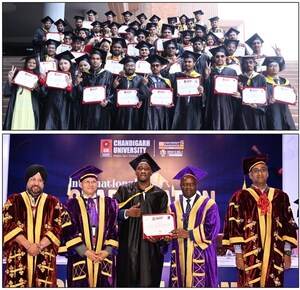 273 International Students from 24 countries get degrees during annual convocation at Chandigarh University