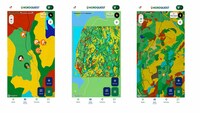 NordQuest permet de tracer les délimitations de son territoire, d’y ajouter des points de repère spécialisés pour la chasse, de générer jusqu’à 7 couches cartographiques détaillées pour une lecture intelligente du terrain, de visualiser le vent en direct sur la carte pour mieux planifier son approche… et bien plus encore. (Groupe CNW/Pulsar Informatique inc.)