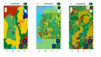 NordQuest permet de tracer les délimitations de son territoire, d’y ajouter des points de repère spécialisés pour la chasse, de générer jusqu’à 7 couches cartographiques détaillées pour une lecture intelligente du terrain, de visualiser le vent en direct sur la carte pour mieux planifier son approche… et bien plus encore. (Groupe CNW/Pulsar Informatique inc.)