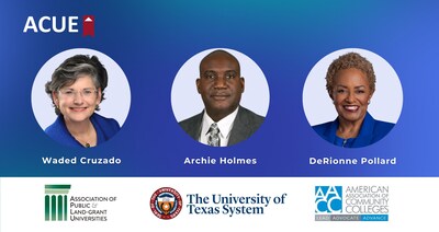 Waded Cruzado, Archie Holmes, and DeRionne Pollard join higher education's most prominent voices who believe that empowering faculty with the tools and support to teach effectively is the single most important thing we can do to drive student success.