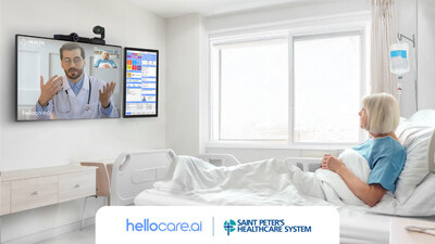 Saint Peter’s Healthcare System Expands Intelligent Hospital Room Initiative with hellocare.ai to Advance AI Assisted Patient Safety and Virtual Care Saint Peter’s Healthcare System Expands Intelligent Hospital Room Initiative with hellocare.ai to Advance AI Assisted Patient Safety and Virtual Care