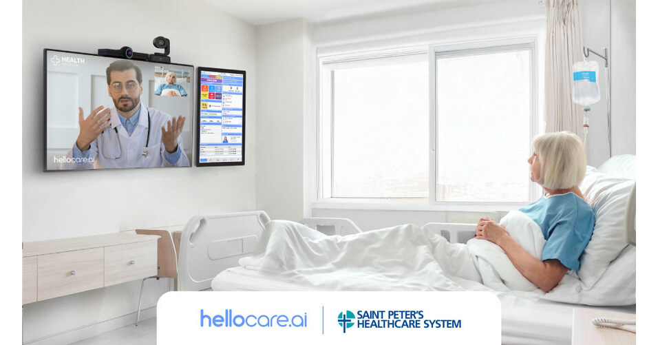 Saint Peter's Healthcare System Expands Intelligent Hospital Room Initiative with hellocare.ai to Advance AI Assisted Patient Safety and Virtual Care
