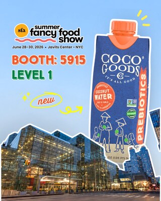 CocoGoodsCo showcases a new innovation at Summer Fancy Food Show 2026