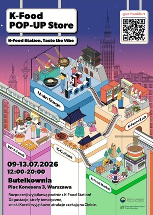 K-Food POP-UP Store "K-Food Station, Taste the Vibe" Opens in Warsaw