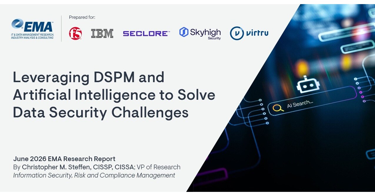 EMA Research Finds AI Is Reshaping Data Security Priorities as Organizations Struggle with Governance and Multi-Cloud Complexity