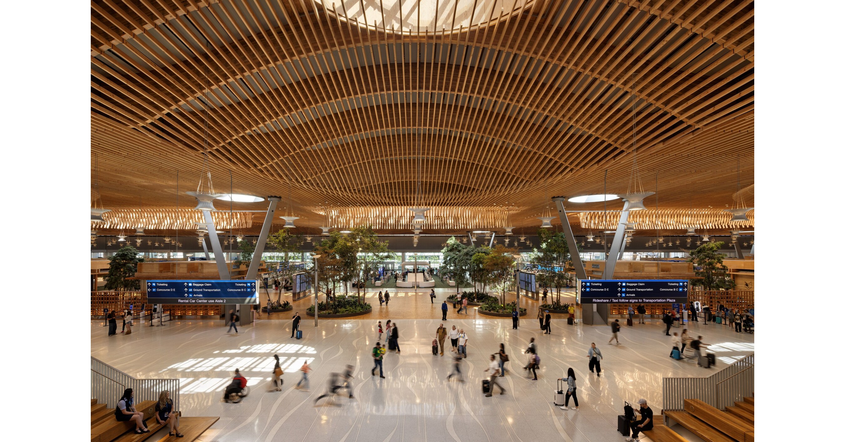 Portland International Airport Main Terminal Completes