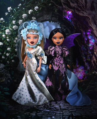 The collector dolls feature Bratz’s beloved Cloe and Sasha, each reimagined in stunning runway-inspired looks drawn directly from Rodarte's celebrated designs.