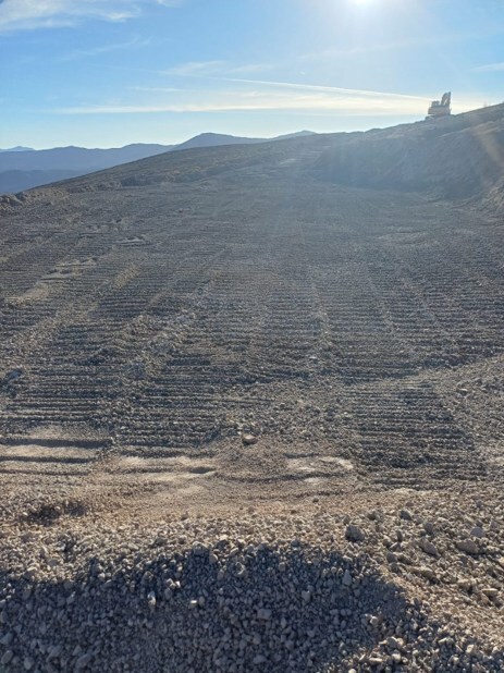 Figure 2. Completed drill pad and graded access on the ridge, Cordillera Cobre project (June 2026). (CNW Group/Super Copper Corp.) Figure 2. Completed drill pad and graded access on the ridge, Cordillera Cobre project (June 2026). (CNW Group/Super Copper Corp.)