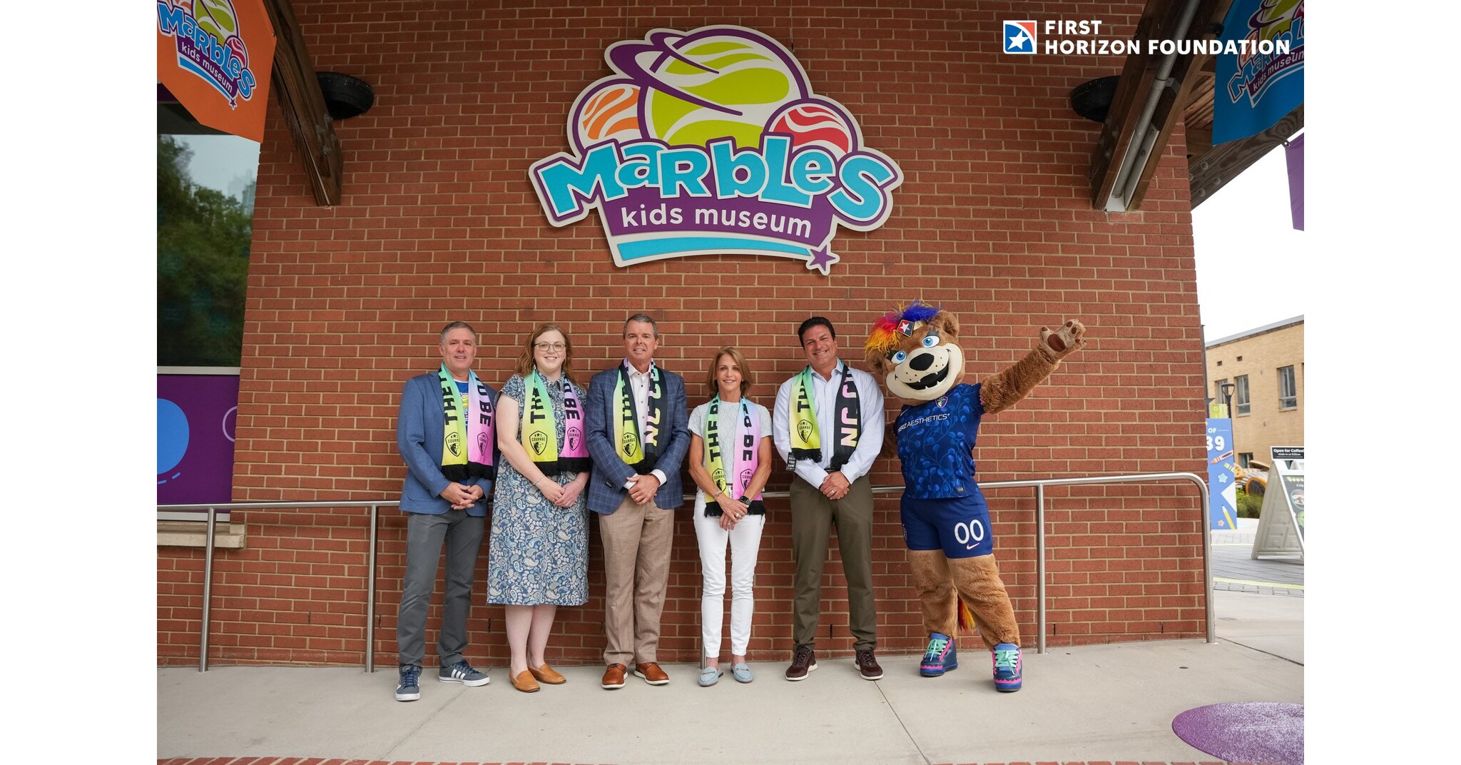 NC COURAGE, FIRST HORIZON FOUNDATION TO CO-SPONSOR A COURAGE-THEMED SOCCER EXHIBIT AT MARBLES KIDS MUSEUM