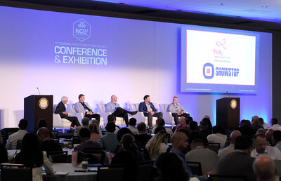 Showstop Panel. Left to Right: Graham Brown. Steve Allen. Donald Paisant. Doug Bruce. Kevin Swope.