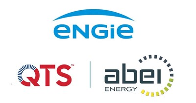 Engie North America Inc., QTS, ABEI Energy, logo