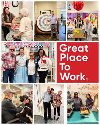 Sage Park Austin Senior Living celebrates Great Place to Work certification under the operational management of Watercrest Senior Living Group. Sage Park Austin Senior Living celebrates Great Place to Work certification under the operational management of Watercrest Senior Living Group.