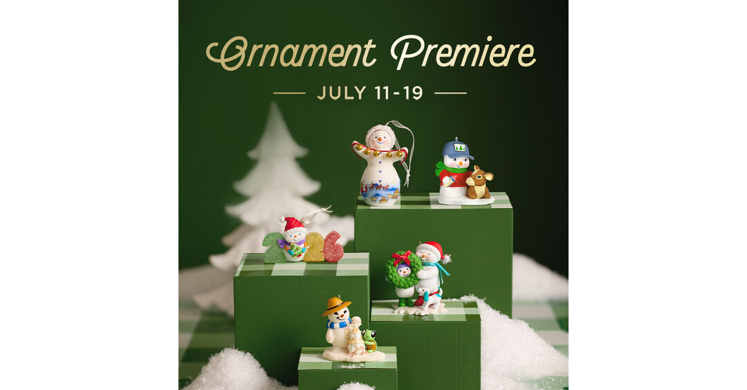 Hallmark Brings Holiday Traditions to Life During Keepsake Ornament Premiere, July 11-19
