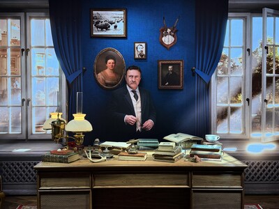 “Talk to TR” exhibit at the Theodore Roosevelt Presidential Library created by Microsoft and LemonSlice
