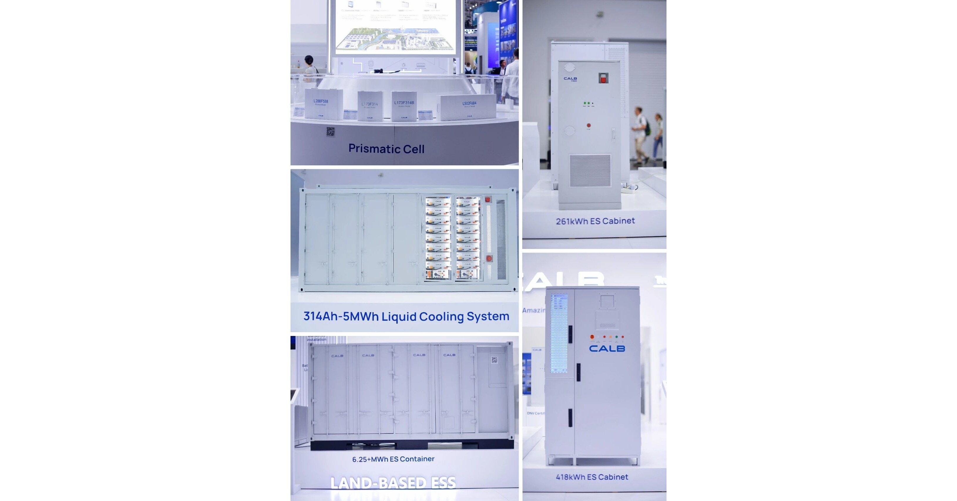 CALB presenta soluciones de almacenamiento de energía de larga duración en Intersolar Europe 2026