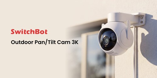 SwitchBot Outdoor Pan/Tilt Cam 3K