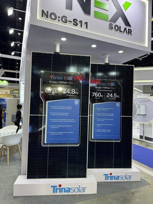 ทรินาโซลาร์รุกตลาดโซลาร์ไทย รับเทรนด์ AI และดาต้าเซ็นเตอร์ เปิดตัวโมดูล Vertex N G3 ในงาน ASEW 2026