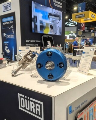 Coherix 3D sensor to quality check the assembly-line application of adhesives was on display at Durr’s AUTOMATE 2026 booth June 22-25 in Chicago. Coherix 3D sensor to quality check the assembly-line application of adhesives was on display at Durr’s AUTOMATE 2026 booth June 22-25 in Chicago.