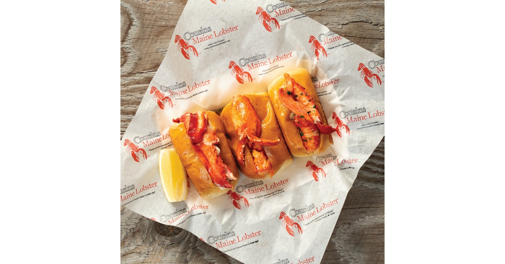 Cousins Maine Lobster Introduces New Lobster Roll Flight, Giving Customers Three Ways to Experience Maine's Most Famous Lobster Rolls