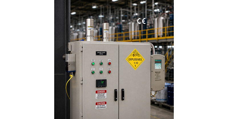 NEW PRODUCT: Dual Hazardous Location Cabinet Cooler Systems Protect Large Electrical Enclosures in Classified Areas