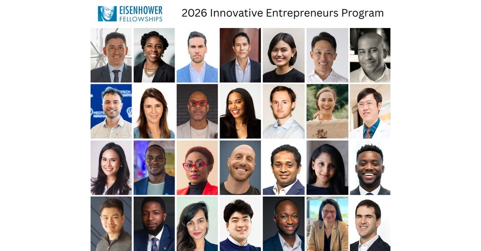 Eisenhower Fellowships names 2026 Innovative Entrepreneurs Program Fellows