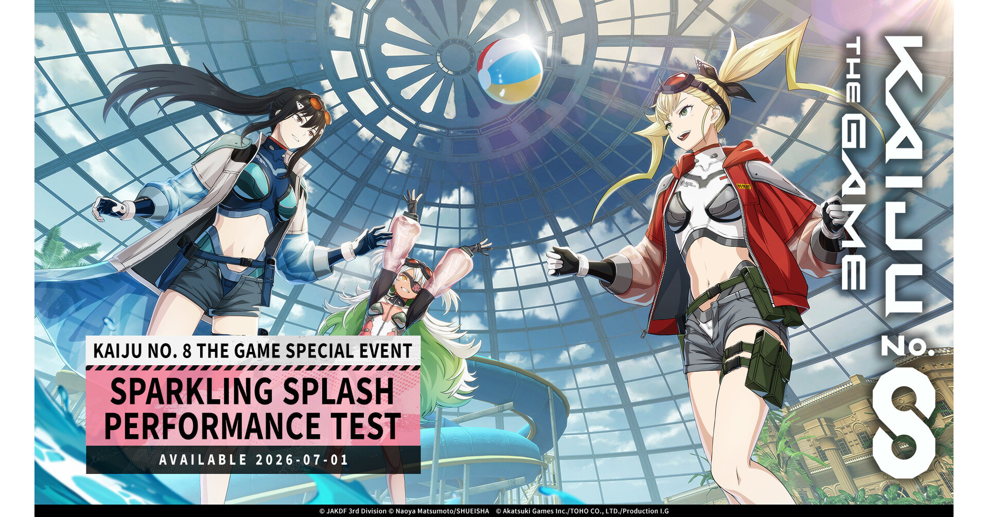 KAIJU NO. 8 THE GAME: Summer's Here! ★5 Kikoru Shinomiya in "Swimsuit Suit" debuts with Special Event and 1,500+ Dimensional Crystal Rewards!