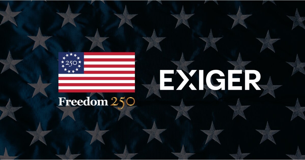Freedom 250 Announces AI Leader Exiger Is Key Sponsor of 250th Celebrations
