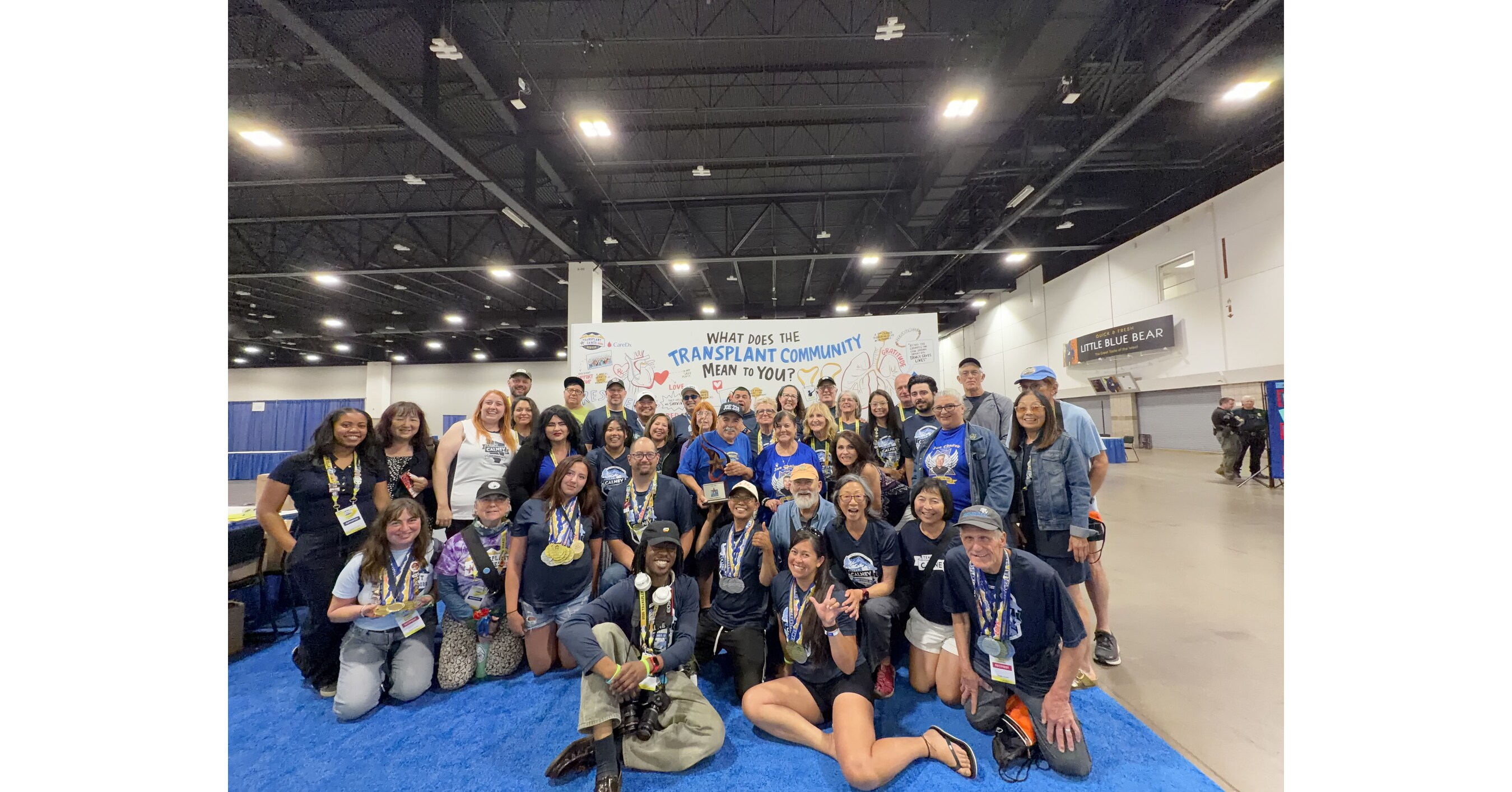 Donor Network West and Team CalNev secure Team Champion Award at Transplant Games of America