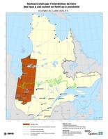 Forest fires - Modification of the ban on open fires in or near forests