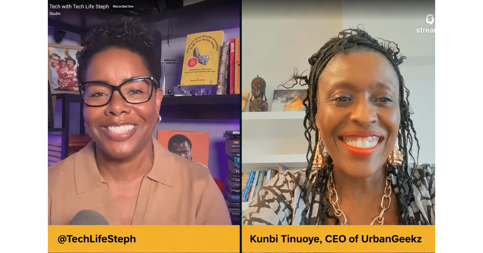 UrbanGeekz CEO Kunbi Tinuoye Joins TechLifeSteph To Discuss AI And Entrepreneurship