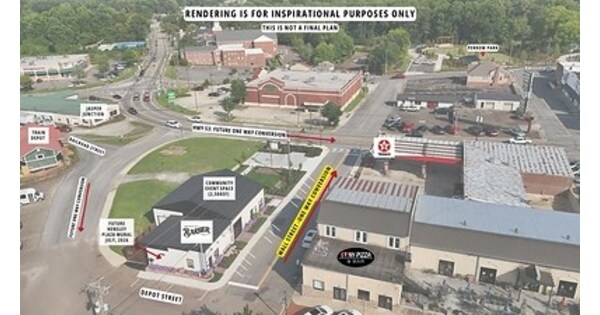 Hensley Plaza in Downtown Jasper: Key Next Steps Announced