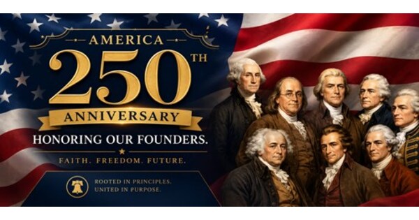 Talks For Christ Announces "America 250: Honoring Our Founders"