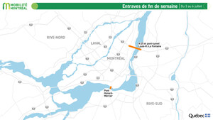 Planifier ses déplacements sur le réseau autoroutier : entraves majeures durant la fin de semaine du 3 au 6 juillet