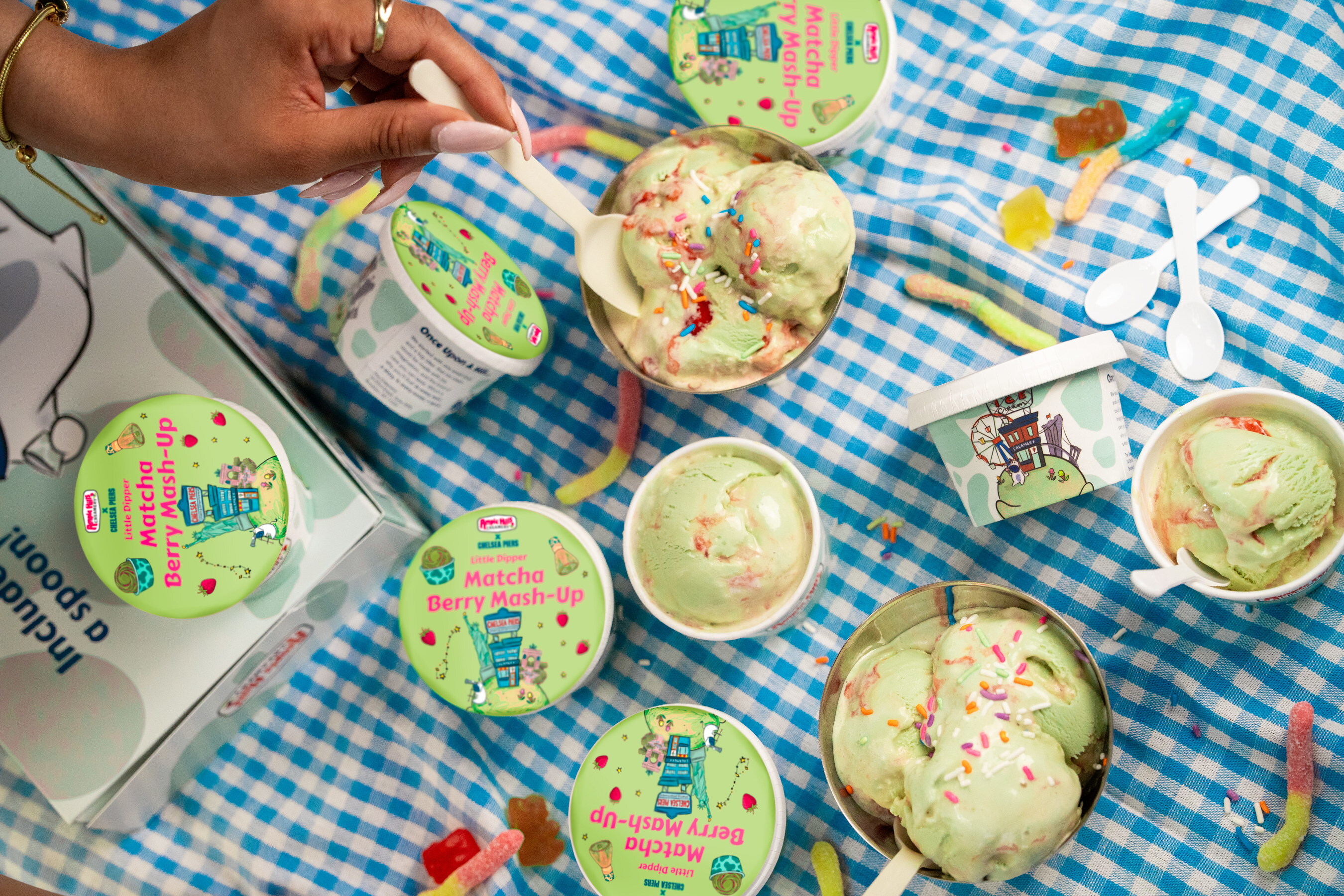 Ample Hills Creamery julkaisee uuden matcha-vadelmajäätelön