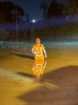 Hydro Ottawa fait face à des équipements submergés et de graves inondations dans le cadre de ses efforts continus de rétablissement du courant