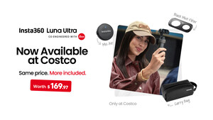 Insta360 Luna Ultra Costco-Exclusive Bundle Featuring Three Bonus Accessories