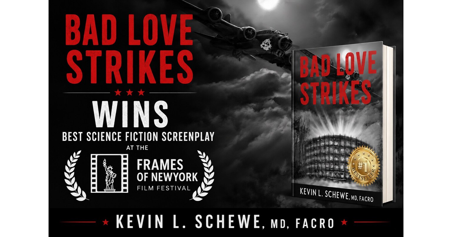 Kevin Schewe's "Bad Love Strikes" Wins Best Science Fiction Screenplay at Frames of New York Film Festival