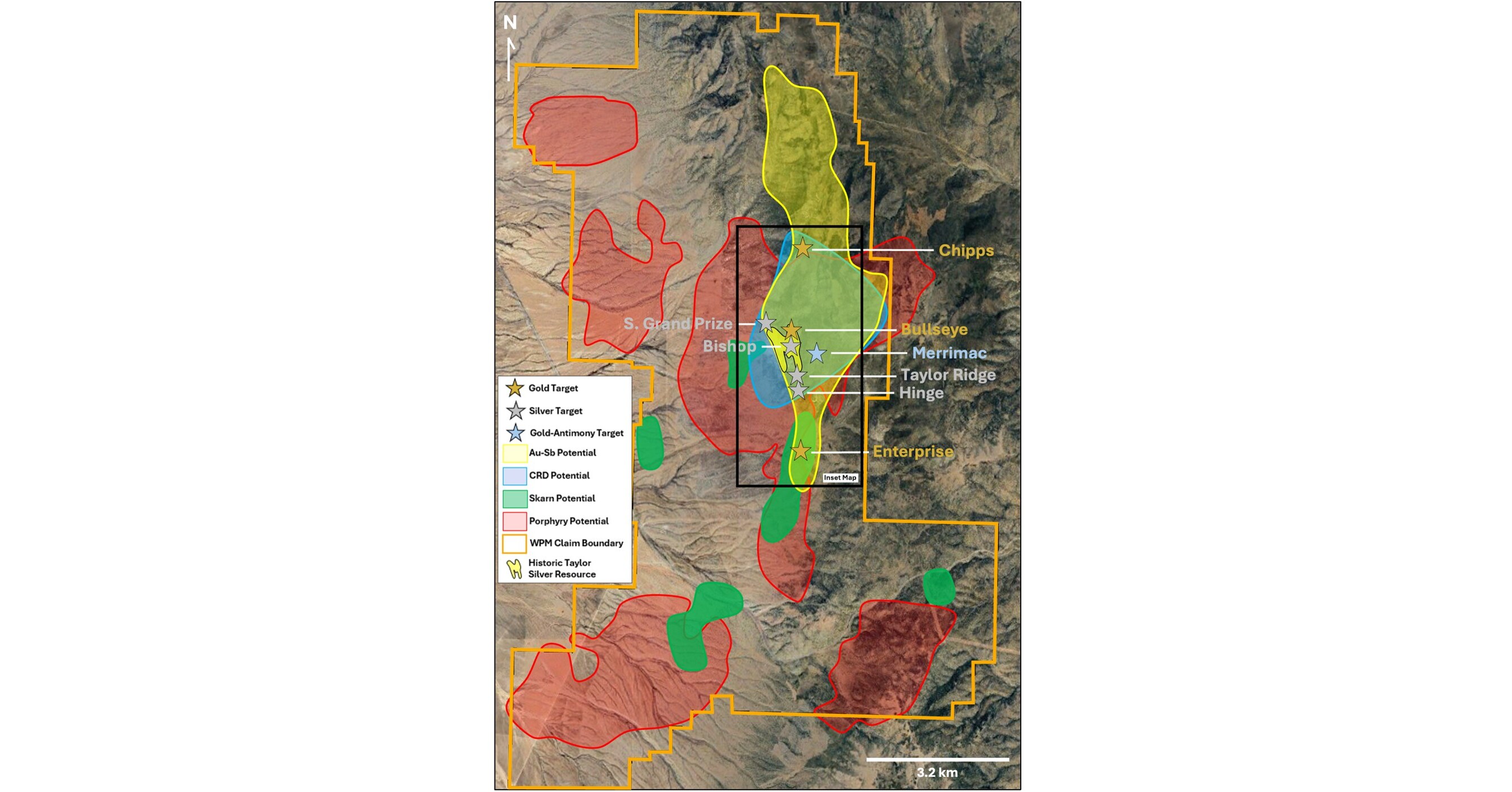 A2GOLD COMMENCES DRILLING AT TAYLOR SILVER-GOLD PROJECT IN NEVADA