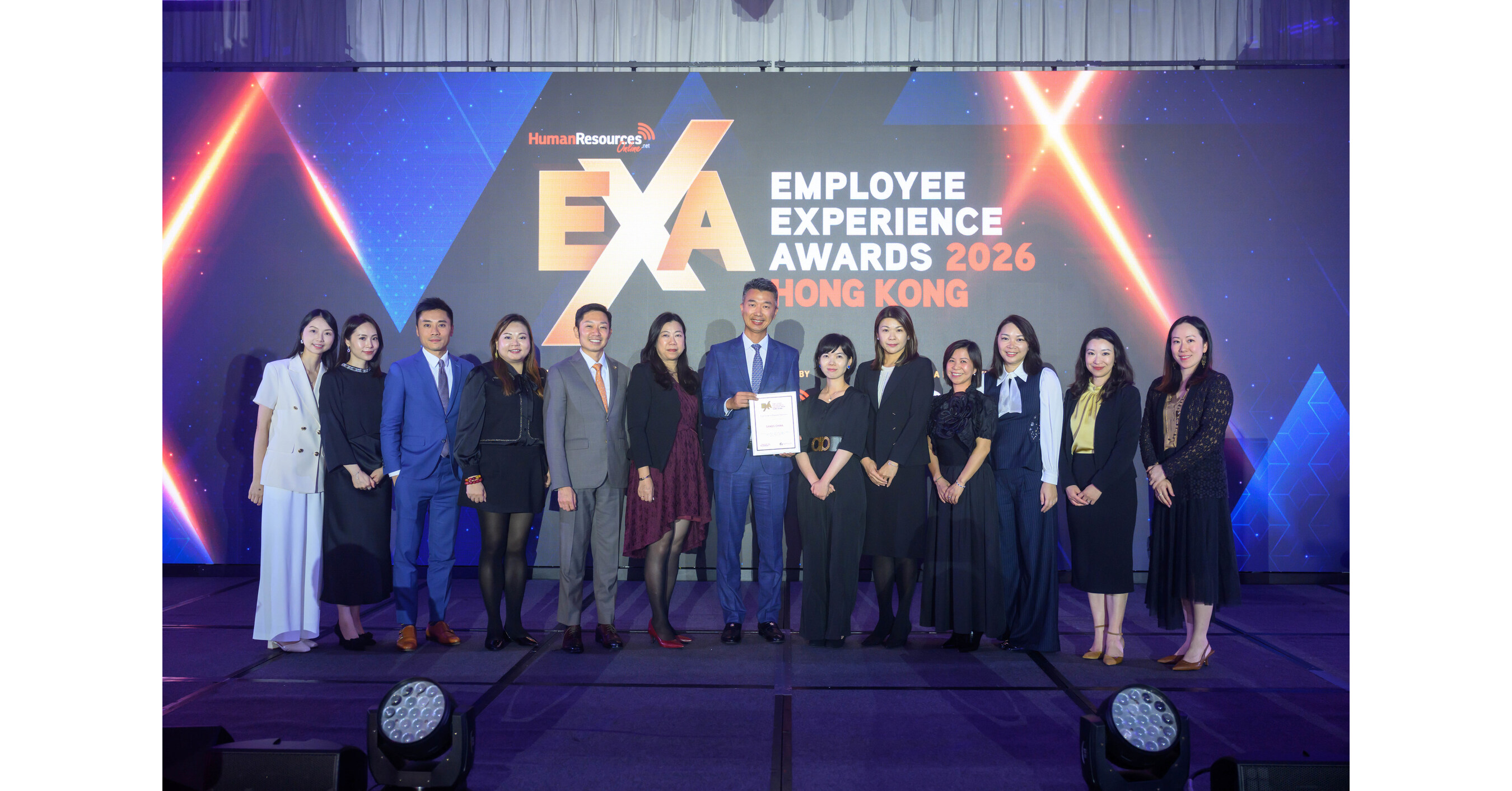Sands China Named Grand Winner at Employee Experience Awards Hong Kong 2026