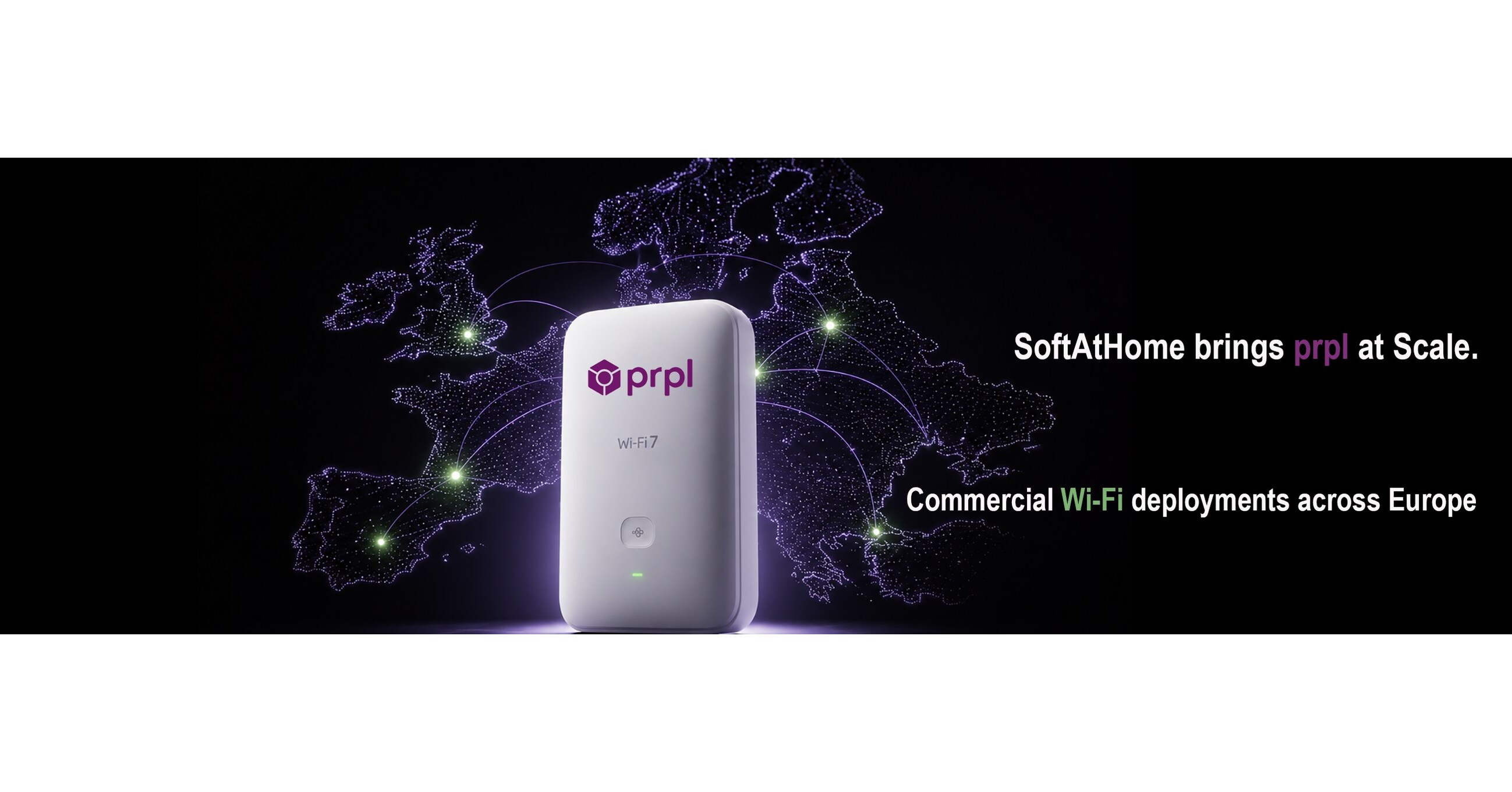 SoftAtHome bringt prpl mit der Einführung von Orange Wi-Fi 7 in ganz Europa auf kommerziellen Maßstab