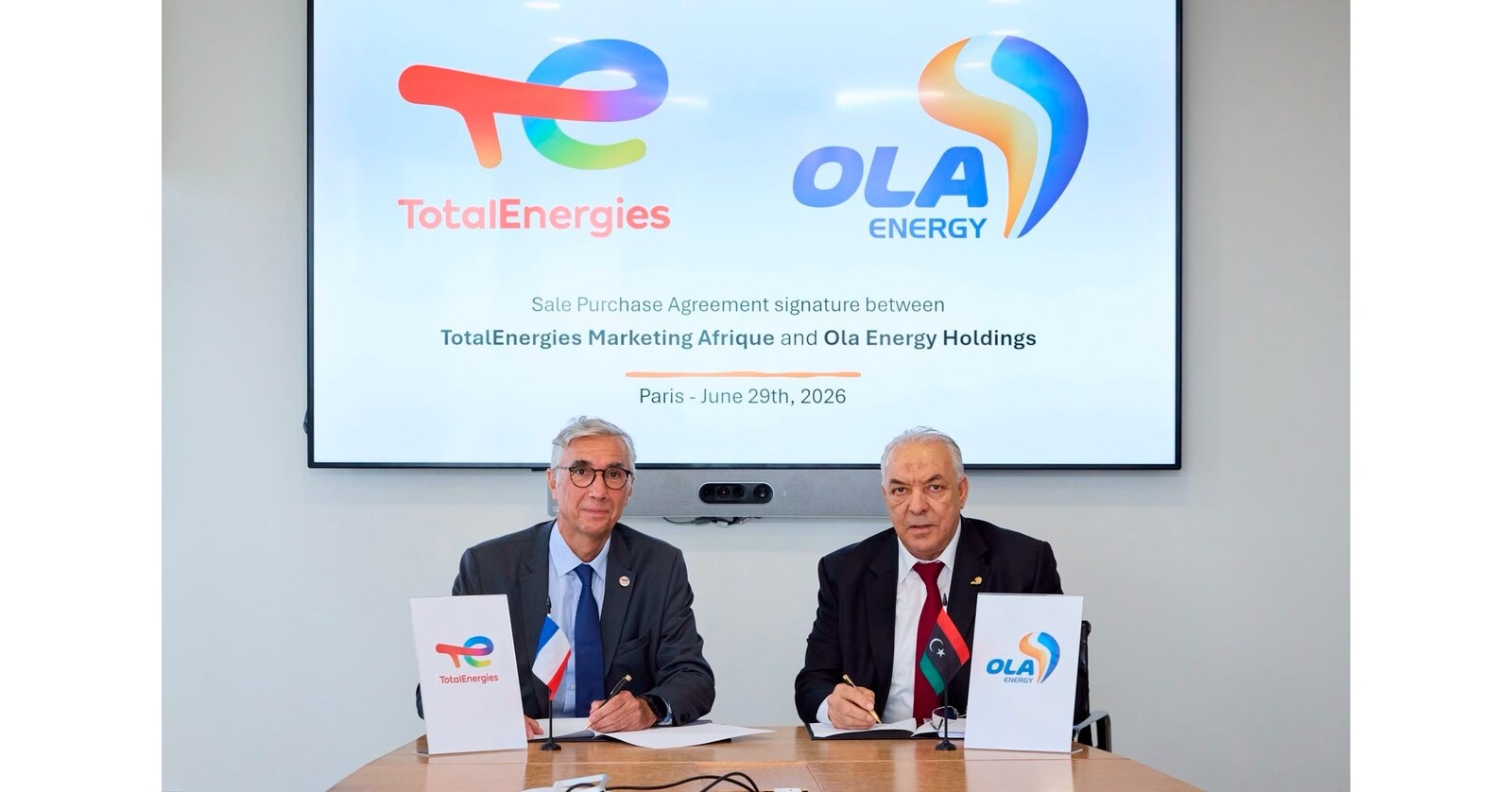 OLA Energy Strengthens Its African Footprint with Agreement to Acquire TotalEnergies Marketing Ethiopia