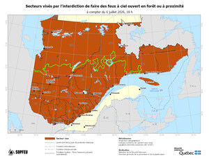 Forest fires - Modification of the ban on open fires in or near forests