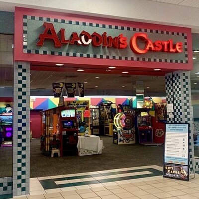 Aladdin’s Castle in Quincy, IL circa 2020 Aladdin’s Castle in Quincy, IL circa 2020