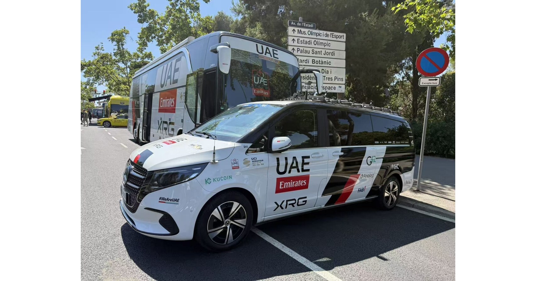 KuCoin Becomes Official Partner of UAE Team Emirates - XRG, Debuts at the Tour de France