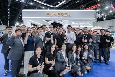 Sungrow เผยโฉมโซลูชันพลังงานแสงอาทิตย์และระบบกักเก็บพลังงานครบวงจรที่ ASEW 2026