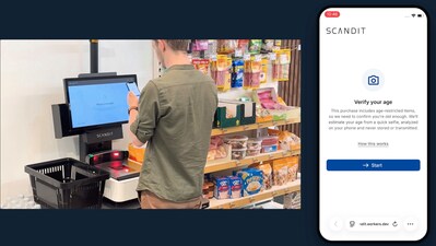Scandit Age Verified Self-Checkout Solution - Process
