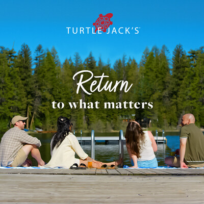 Turtle Jack’s Return to What Matters Campaign Encourages Guests to Enjoy the Moments that Matter Most this Summer (CNW Group/Turtle Jack’s Muskoka Grill)