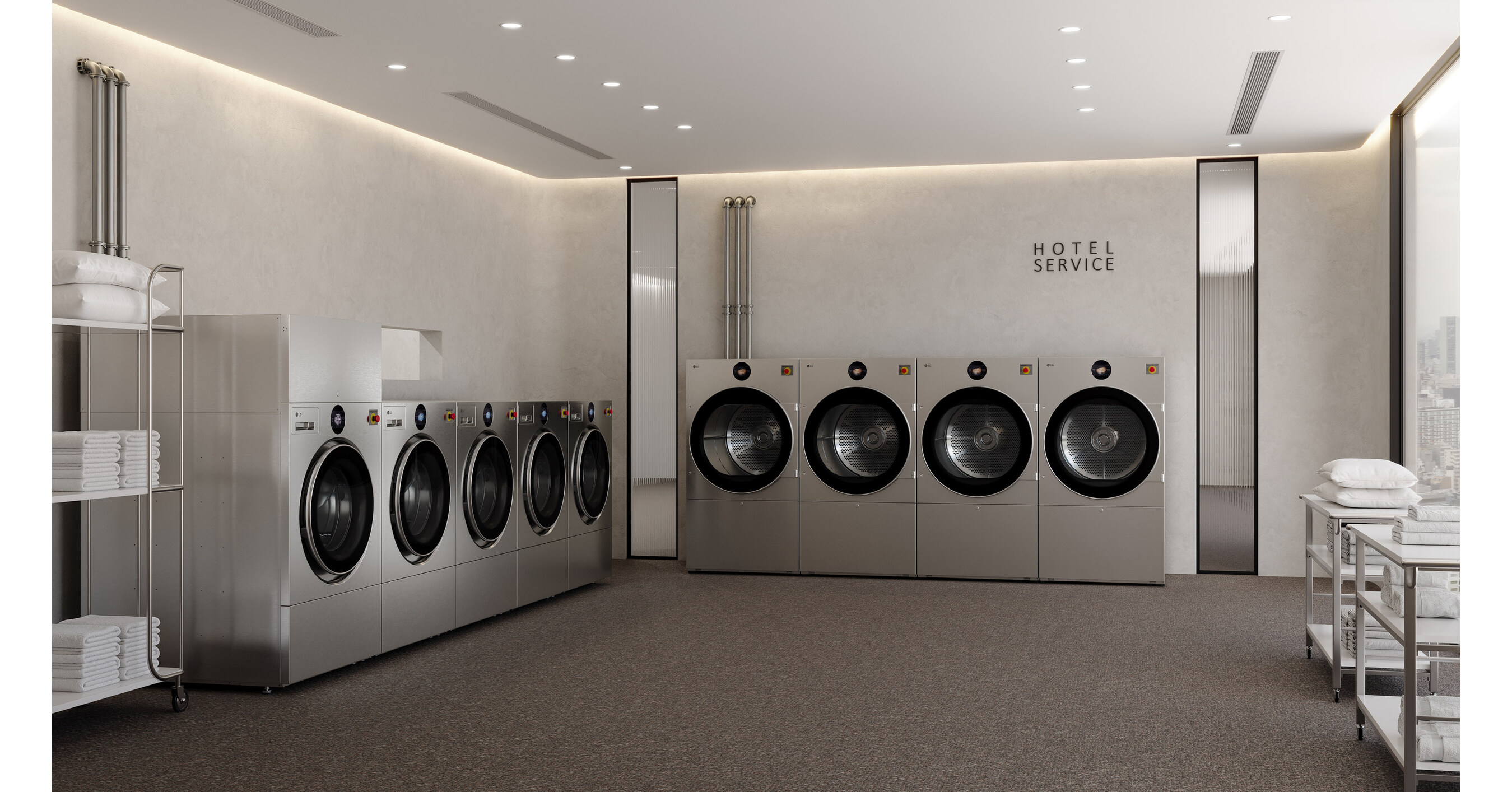 LG ELECTRONICS LAUNCHES LG PROFESSIONAL LAUNDRY LINEUP FOR COMMERCIAL OPERATIONS