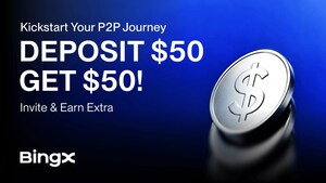 BingX lança P2P Kickstart Challenge com recompensas instantâneas no primeiro depósito