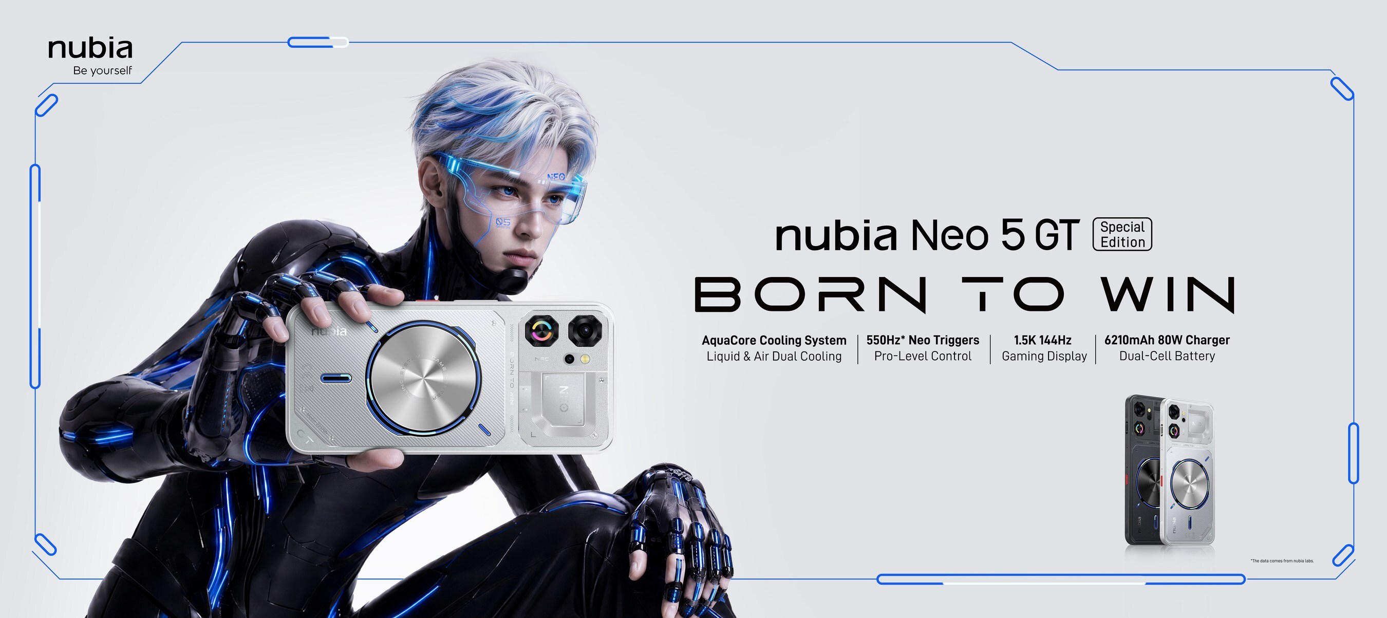 nubia Neo 5 GT Special Edition mit dualem Kühlsystem vorgestellt